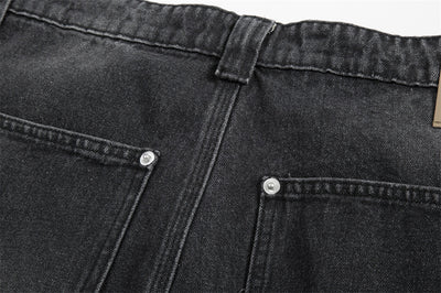 Pantalones de Mezclilla Punk Vintage Desgastados y Lavados - Image 24