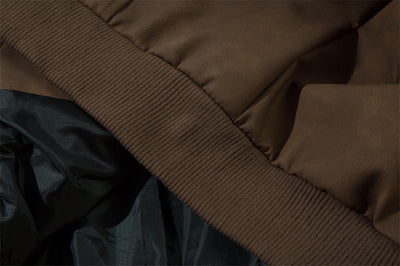 Chaqueta de Cuero Suelta con Bordado Gótico - Image 29