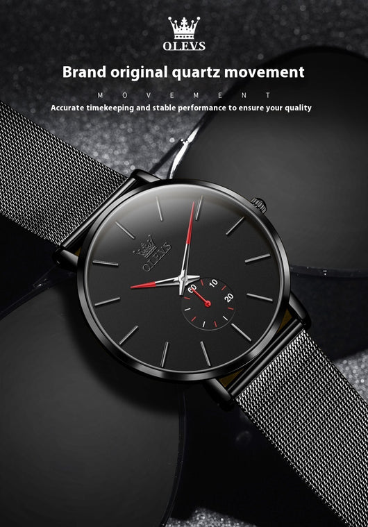 Reloj de Cuarzo Elegante con Hebilla Siamesa - Diseño Minimalista - Image 30