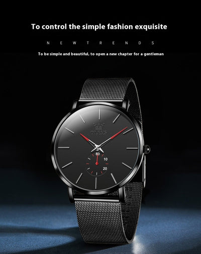 Reloj de Cuarzo Elegante con Hebilla Siamesa - Diseño Minimalista - Image 32