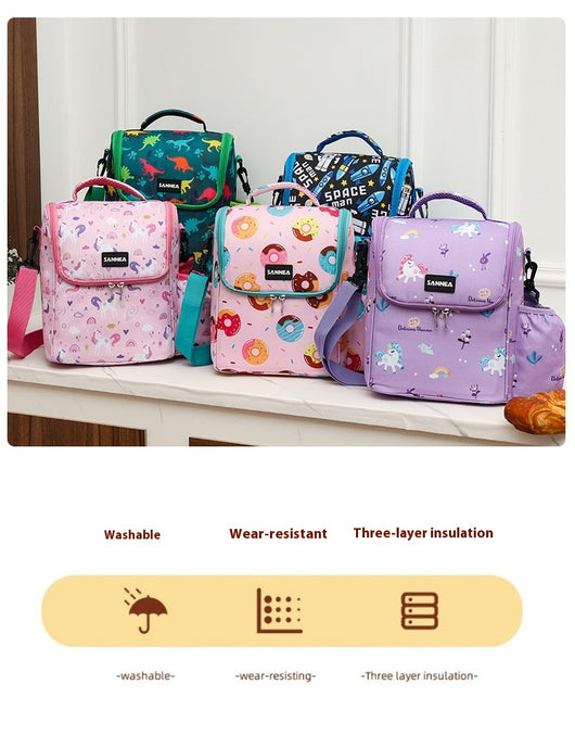 Lonchera Térmica Infantil con Diseño Animado - Bolsa Aislante para Alimentos - Image 21