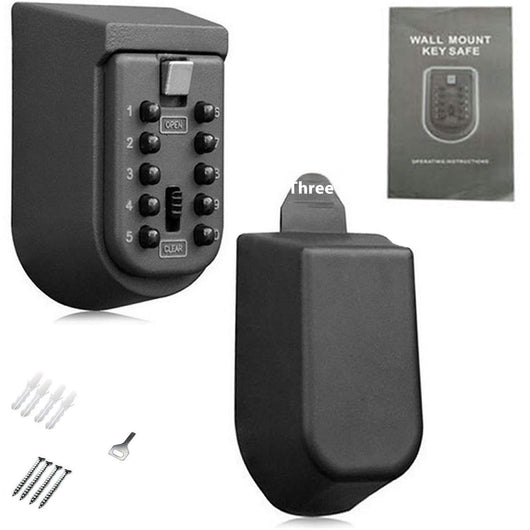 Caja de Seguridad Metálica con Contraseña - Almacenamiento Impermeable para Exteriores - Image 44