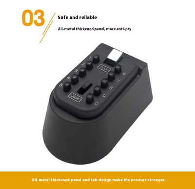 Caja de Seguridad Metálica con Contraseña - Almacenamiento Impermeable para Exteriores - Image 47