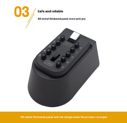 Caja de Seguridad Metálica con Contraseña - Almacenamiento Impermeable para Exteriores - Image 47