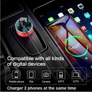 Transmisor Bluetooth Dual USB con Cargador de Auto Multifuncional - Image 14