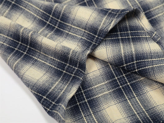 Camisa Cuadriculada Holgada de Manga Larga para Hombre - Image 25