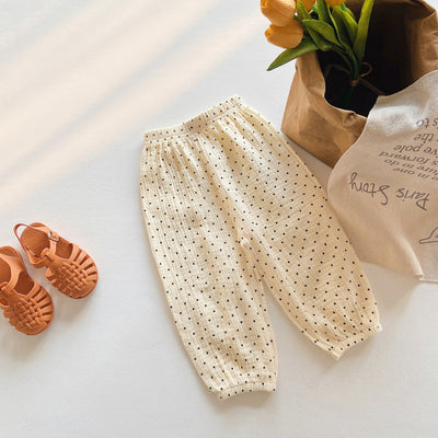 Pantalones Infantiles Anti-mosquitos Estilo Coreano en Algodón Ligero - Image 19
