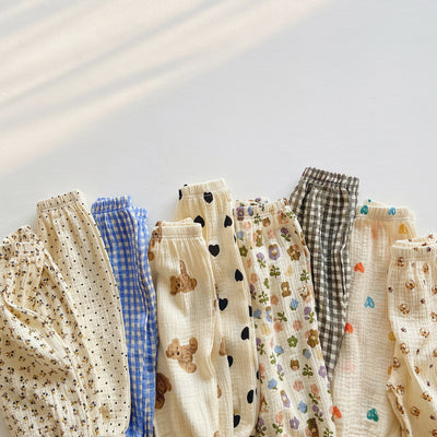 Pantalones Infantiles Anti-mosquitos Estilo Coreano en Algodón Ligero - Image 20