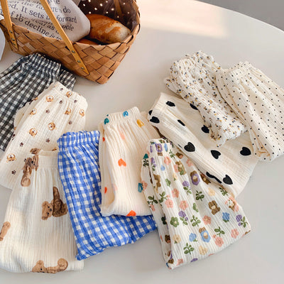 Pantalones Infantiles Anti-mosquitos Estilo Coreano en Algodón Ligero - Image 37
