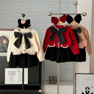 Suéter Elegante con Mangas Abullonadas y Moño - Otoño e Invierno - Image 13