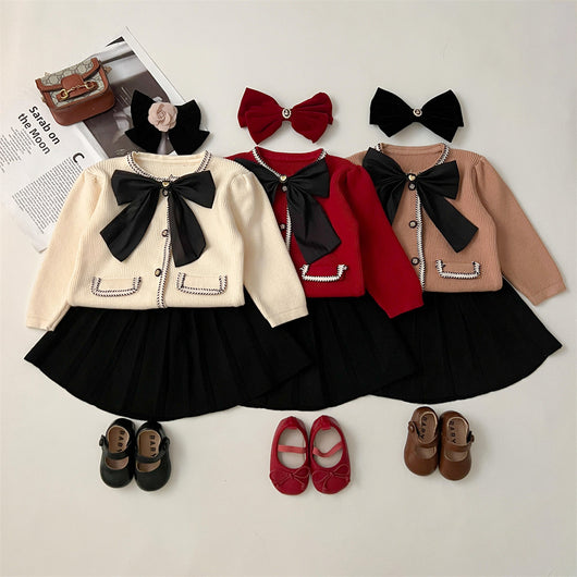 Suéter Elegante con Mangas Abullonadas y Moño - Otoño e Invierno - Image 18