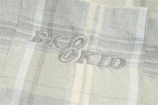 Camisa Cuadros Suelta de Manga Larga Unisex - Image 35