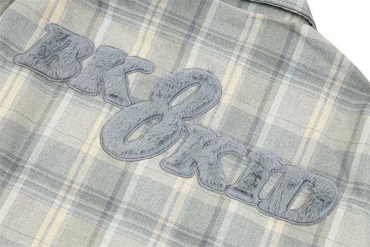Camisa Cuadros Suelta de Manga Larga Unisex - Image 38
