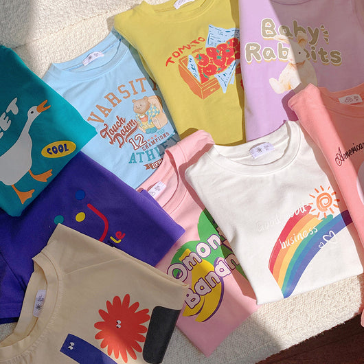 Playera Infantil Estampada con Diseños de Dibujos Animados - Image 20