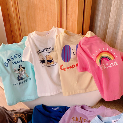 Camiseta Infantil Manga Corta para Verano - Image 26
