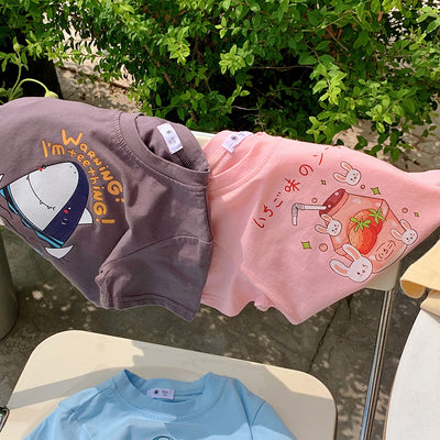 Camiseta Infantil Manga Corta para Verano - Image 31