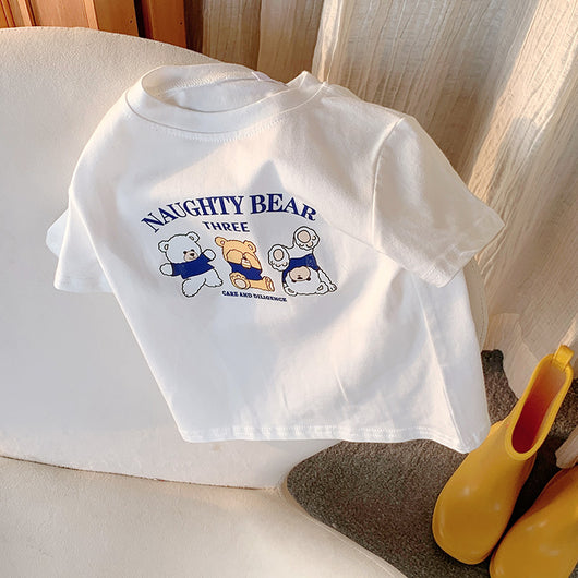 Camiseta Infantil Manga Corta para Verano - Image 36
