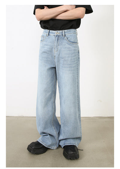 Jeans Rectos Holgados Casual para Hombre y Mujer - Image 30