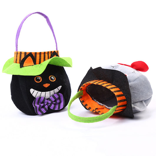 Bolsa de Caramelos Halloween con Diseño de Calabaza - Accesorio Portátil para Disfraz - Image 9