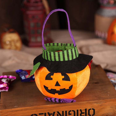 Bolsa de Caramelos Halloween con Diseño de Calabaza - Accesorio Portátil para Disfraz - Image 10