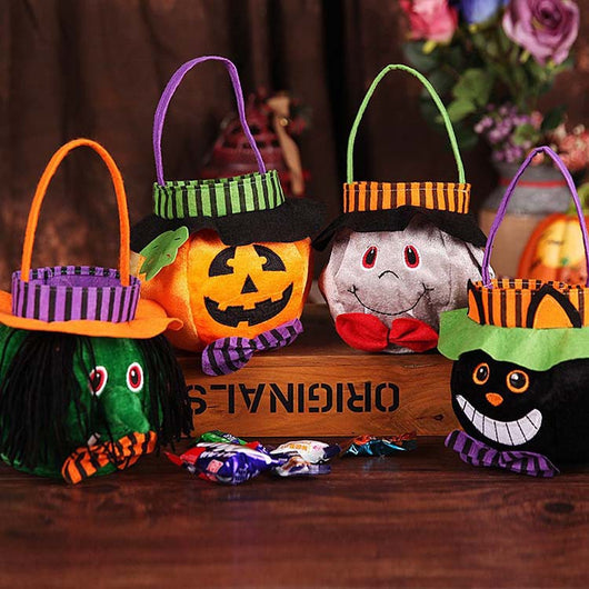 Bolsa de Caramelos Halloween con Diseño de Calabaza - Accesorio Portátil para Disfraz - Image 11
