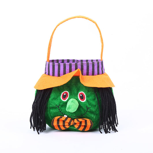 Bolsa de Caramelos Halloween con Diseño de Calabaza - Accesorio Portátil para Disfraz - Image 12