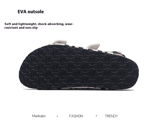 Sandalias de Corcho Planas a Juego para Parejas - Estilo Ins Verano Playa Talla Grande - Image 24