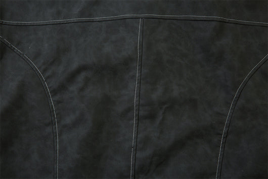 Chaqueta de Cuero PU Punk Desgastada para Hombre - Image 29