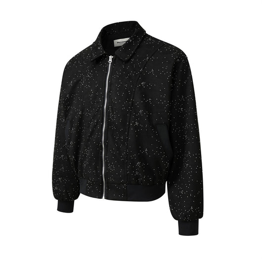 Chaqueta de Trabajo Estrellado con Costuras Reforzadas y Detalles Perforados - Image 29