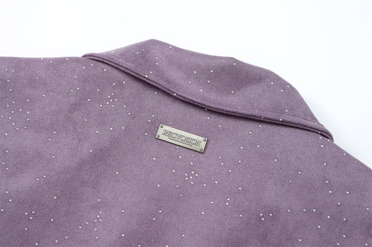 Chaqueta de Trabajo Estrellado con Costuras Reforzadas y Detalles Perforados - Image 37