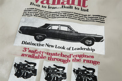 Chaqueta de Cuero PU Estilo Europeo Americano con Estampado Automotriz - Image 23
