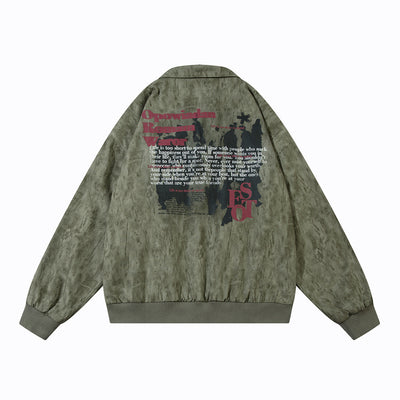 Chaqueta Suelta Estampada de Corte Moderno - Image 41