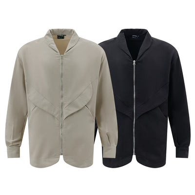 Camisa Casual de Manga Larga para Hombre con Detalles de Costura Personalizada - Image 26