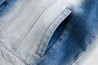Chaqueta Denim Tie-Dye Degradado - Diseño Exclusivo Primavera Otoño - Image 36