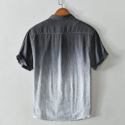 Camisa Casual de Rayas Transpirable para Hombre - Image 19