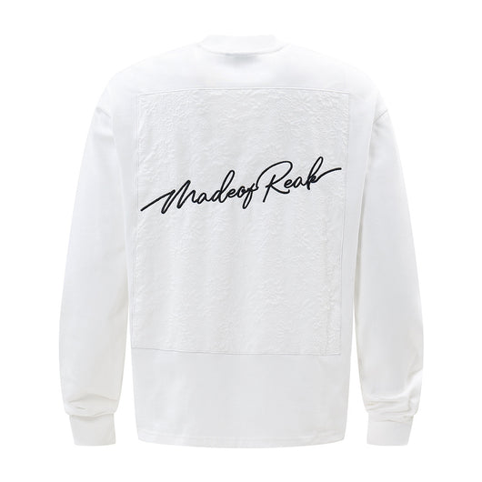 Blusa Larga Holgada con Bordado y Letras Manuscritas - Image 25