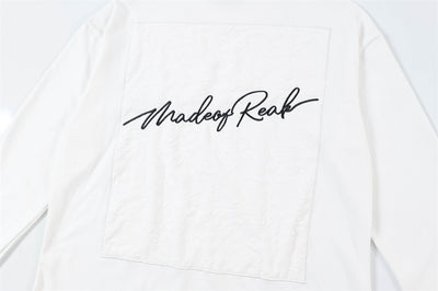 Blusa Larga Holgada con Bordado y Letras Manuscritas - Image 31