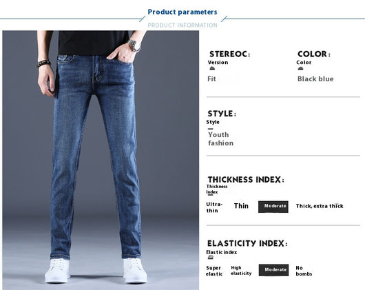 Pantalones Casuales Slim Stretch para Hombre - Ligeros y Cómodos - Image 9
