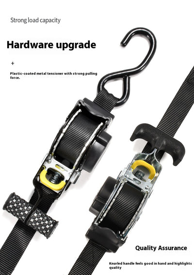 Correa Automática Reutilizable para Sujeción de Equipaje en Auto y Moto - Image 23
