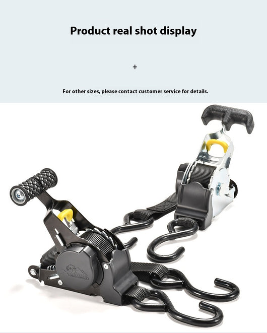 Correa Automática Reutilizable para Sujeción de Equipaje en Auto y Moto - Image 24