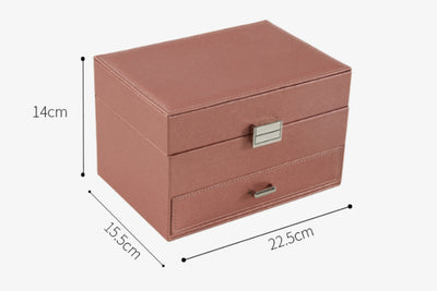 Organizador de Joyas en Cuero PU con Estilo Personalizado - Image 8