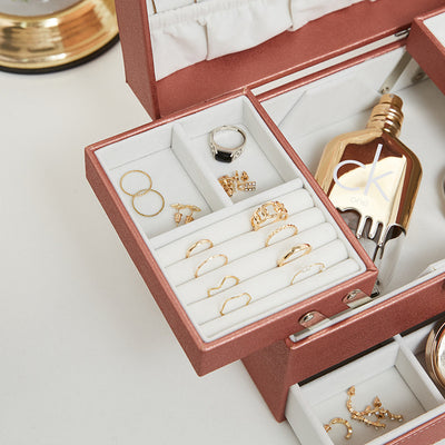 Organizador de Joyas en Cuero PU con Estilo Personalizado - Image 15
