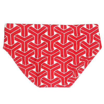 Bóxer de Baño Hombre Estampado Geométrico Triangular - Image 20