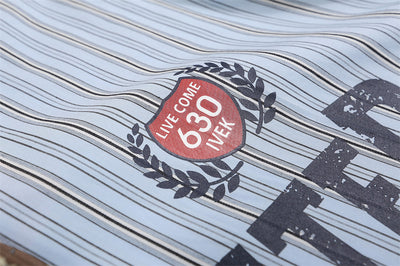 Camisa Manga Larga Estampado Letras con Rayas Verticales para Hombre - Image 29