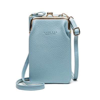 Bolso Bandolera con Patrón Lychee y Diseño Diagonal - Image 58