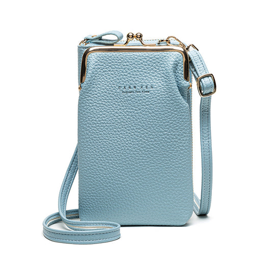 Bolso Bandolera con Patrón Lychee y Diseño Diagonal - Image 58