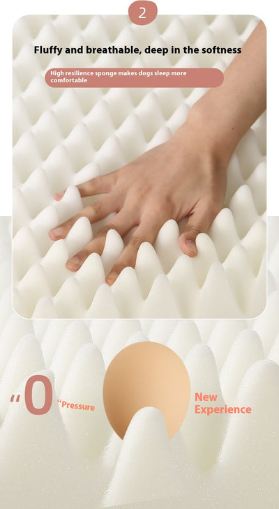 Colchoneta Ortopédica para Mascotas con Espuma Viscoelástica Lavable - Image 14