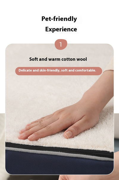 Colchoneta Ortopédica para Mascotas con Espuma Viscoelástica Lavable - Image 15