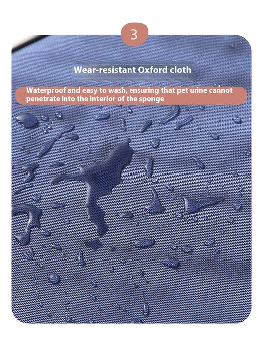 Colchoneta Ortopédica para Mascotas con Espuma Viscoelástica Lavable - Image 18