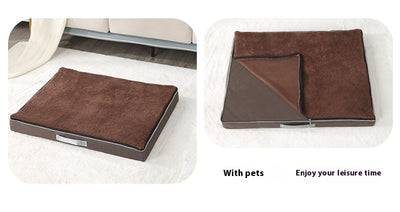 Colchoneta Ortopédica para Mascotas con Espuma Viscoelástica Lavable - Image 22